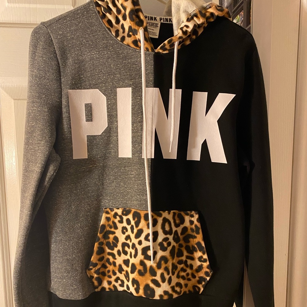 Pink hoodie